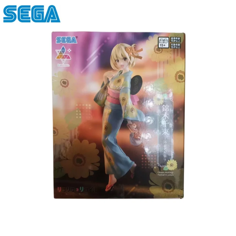 

В наличии: Оригинальная фигурка Sega Lycoris Nishikigi Chisato, новая, в коробке, коллекционная модель для гаража.