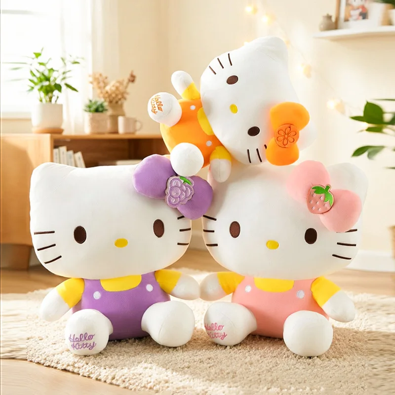 

Sanrio 30cm hello kitty Kuromi Mymelody Cinnamorol Kawaii Anime Plush Toys Soft Stuffed Dolls Plushie Pillow Xmas Gift Decor