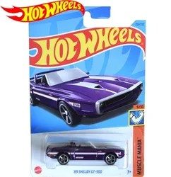 Коллекция 2023 года, оригинальные Литые и игрушечные автомобили Hot Wheels 1:64 69 Shelby GT-500, коллекционные игрушки для детей, для мальчиков/250