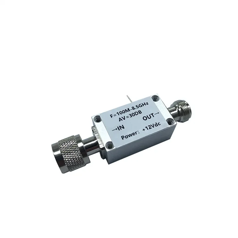 LNA 100MHZto8.5GHZ Low Noise Amplifier RF Amplifier CNCShell High Linearity