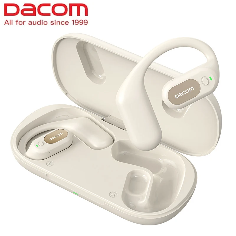 

DACOM OpenBuds G136 Bluetooth Earphones for Sports Running Without in ear Wireless Ear Hanging IPX7 Waterproof Earphones