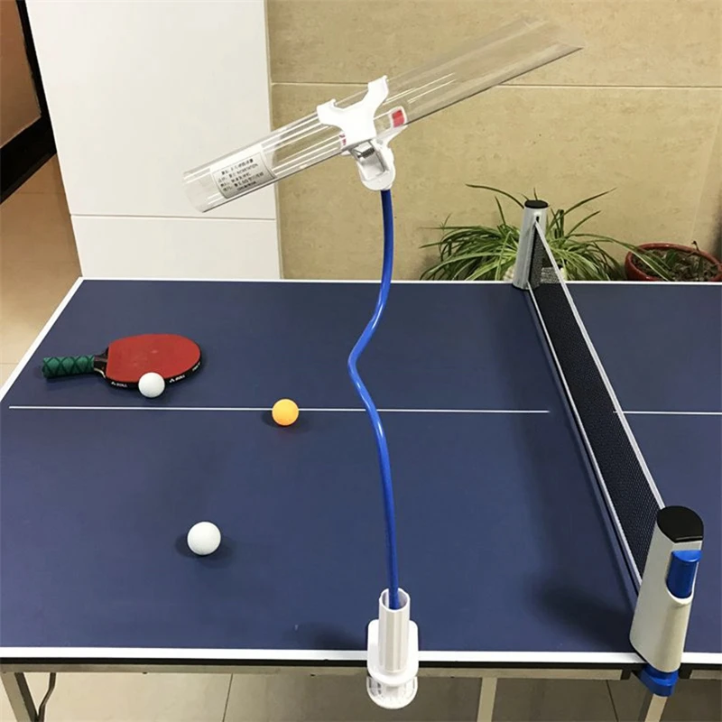 Ejercitador de tenis de mesa, máquina de pelota de tenis de mesa, dispensador de tenis de mesa, dispositivo de entrenamiento de Punto Fijo, deporte