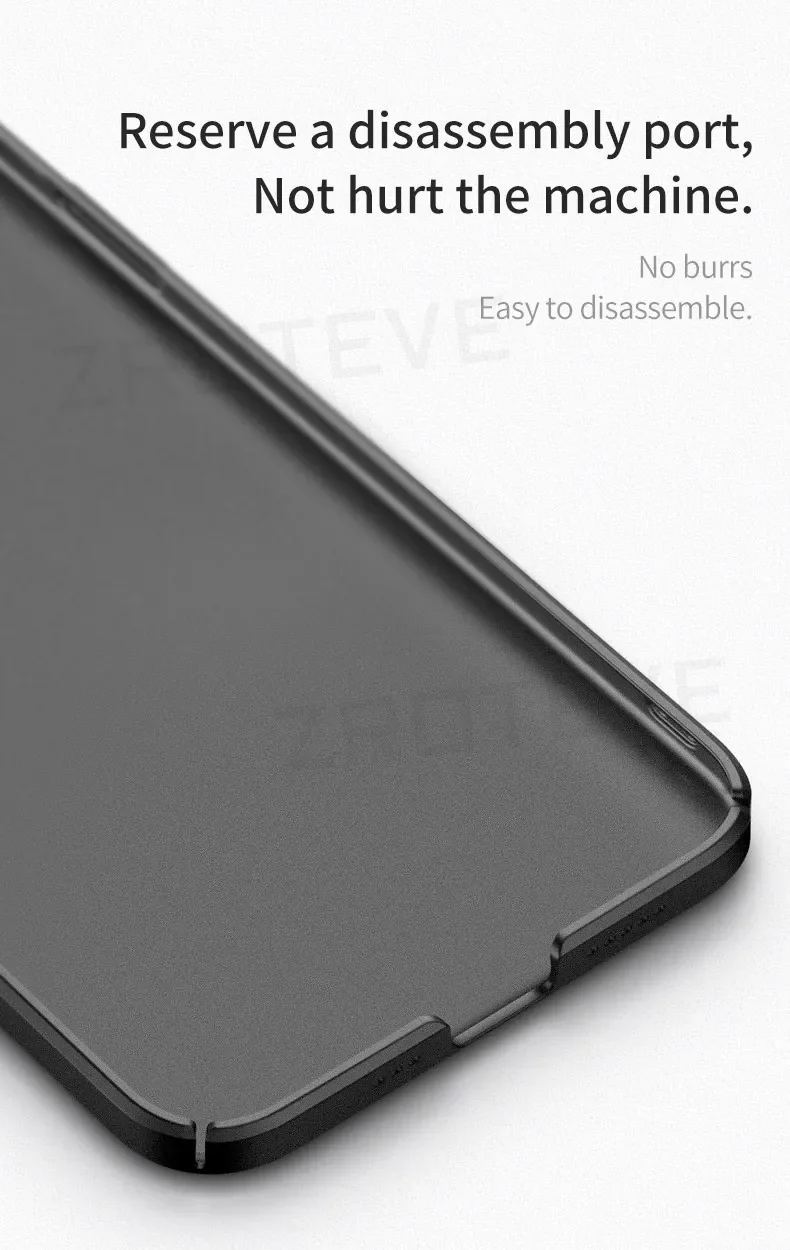 Handyhüllen für iPhone 18 Pro Max 17 17e Air 16 16e 15 14 Plus 13 Mini Hülle ZROTEVE Luxuriöse Ultradünne Matte Hartschale aus Kunststoff – Detail 15