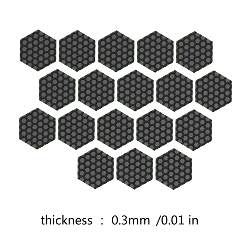  18/36Pcs Mouse Grip Tape Skate Handmade Sticker Nonslip Stickers For Wireless Mouse