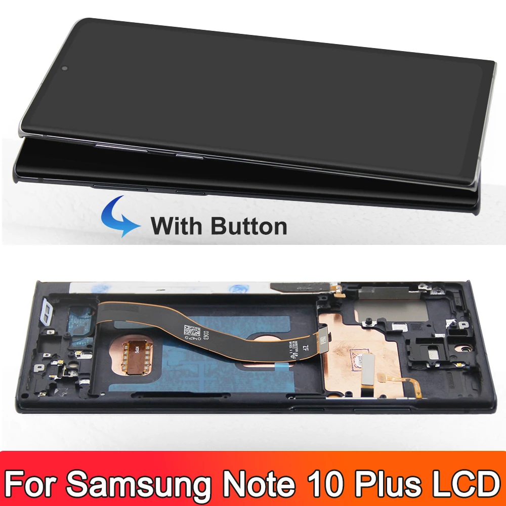 OLED For Samsung Galaxy note 10 Plus Display note 10+ N975 LCD Touch Screen Digitizer N975F Replacement