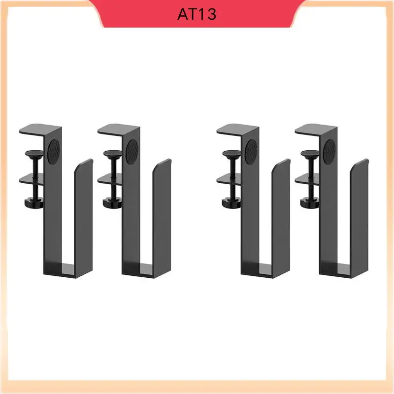 

AT13 4X Table Sides Laptop Rack Charging Cooling Stand Tray Desk Organizer Storage Holder For Pad Under Desk Management Tray