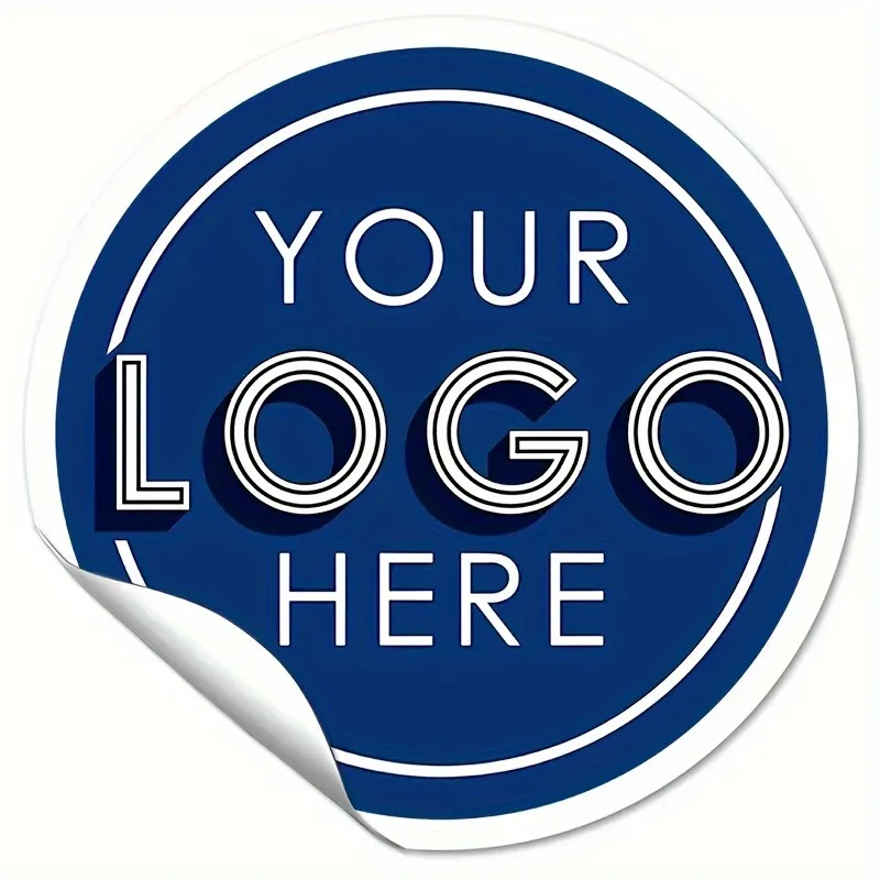 

Custom Round Stickers 7/8cm Diameter-Self-Adhesive Logo Label for Small Business Branding, DIY/Journal Lovers (Bottle/Cup/Book)