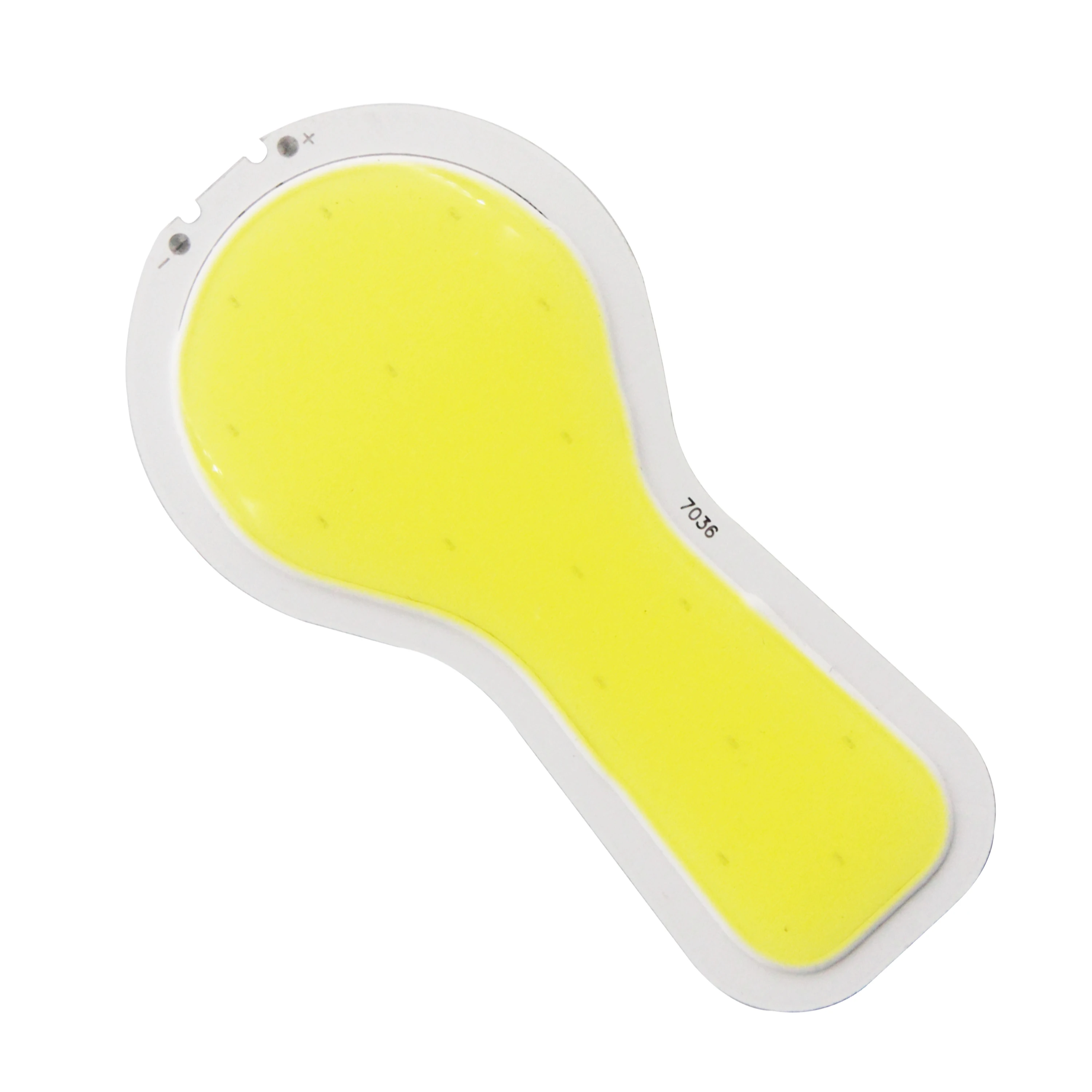 FTZOTOF 2pcs 70*36mm Customize Irregular 12V DC 5W  Cold White LED COB Bulb Light Source Chip on Board  For Scooter Bicycle Lamp