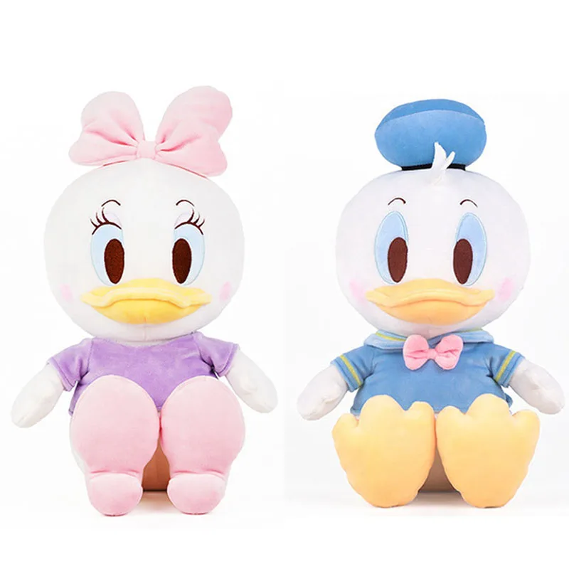 Disney Donald Duck Daisy Plush Toys Cartoon Animal Mickey Minnie Mouse Stuffed Toy Dolls Kids Birthday Christmas Presents Gift