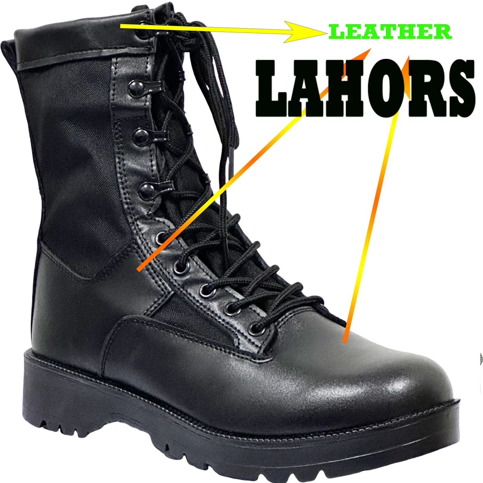 LAHORS 2024 Breathable Man Combat Tactical Boots Waterproof Outdoor Hiking Shoes Desert Boots Breathable Male Ankle Boots