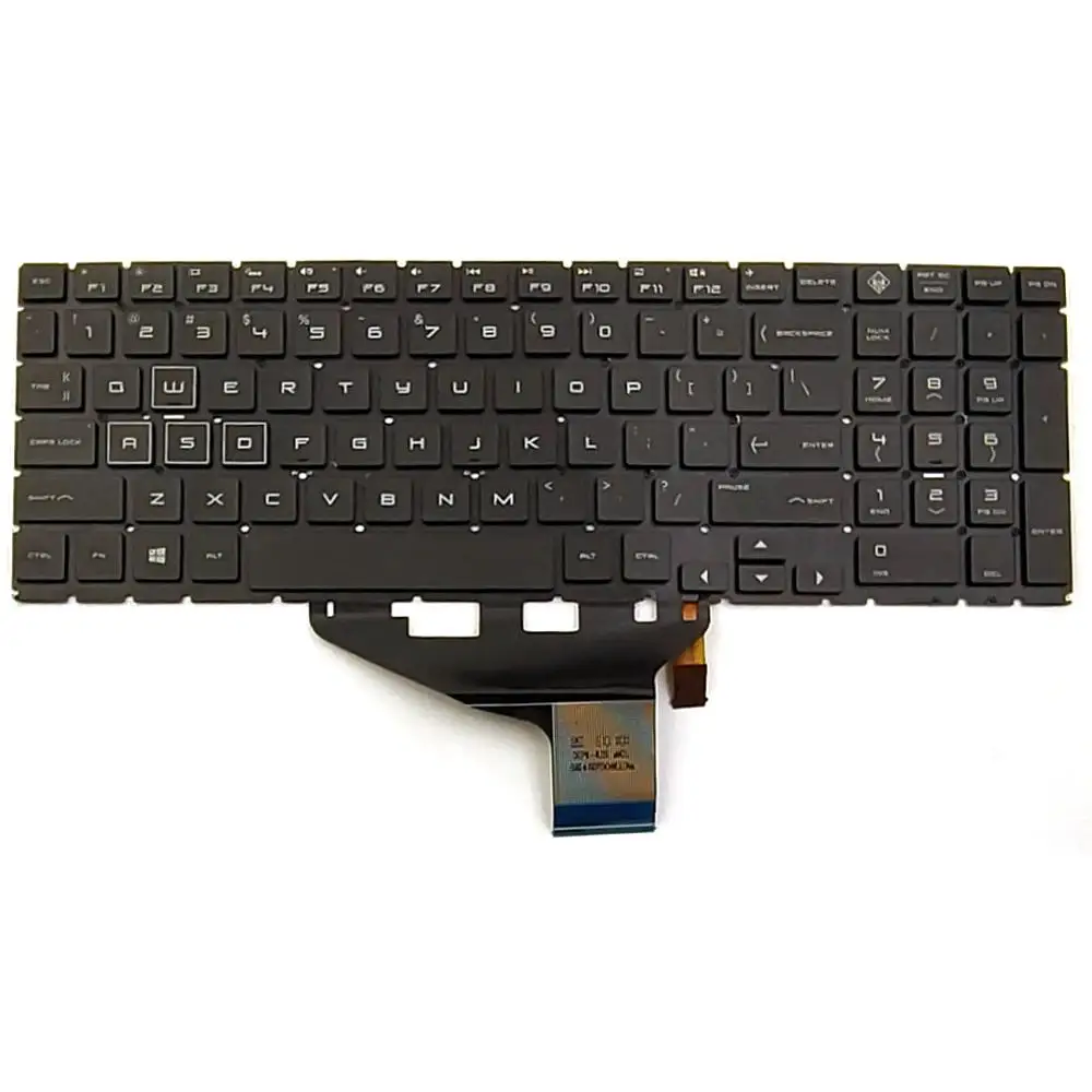 New For HP Omen 15-DC0000 15-DC0010CA 15-DC0010NR 15-DC0020CA 15-DC0030CA 15-DC0030NR Laptop Keyboard Full Colorful Backlit US