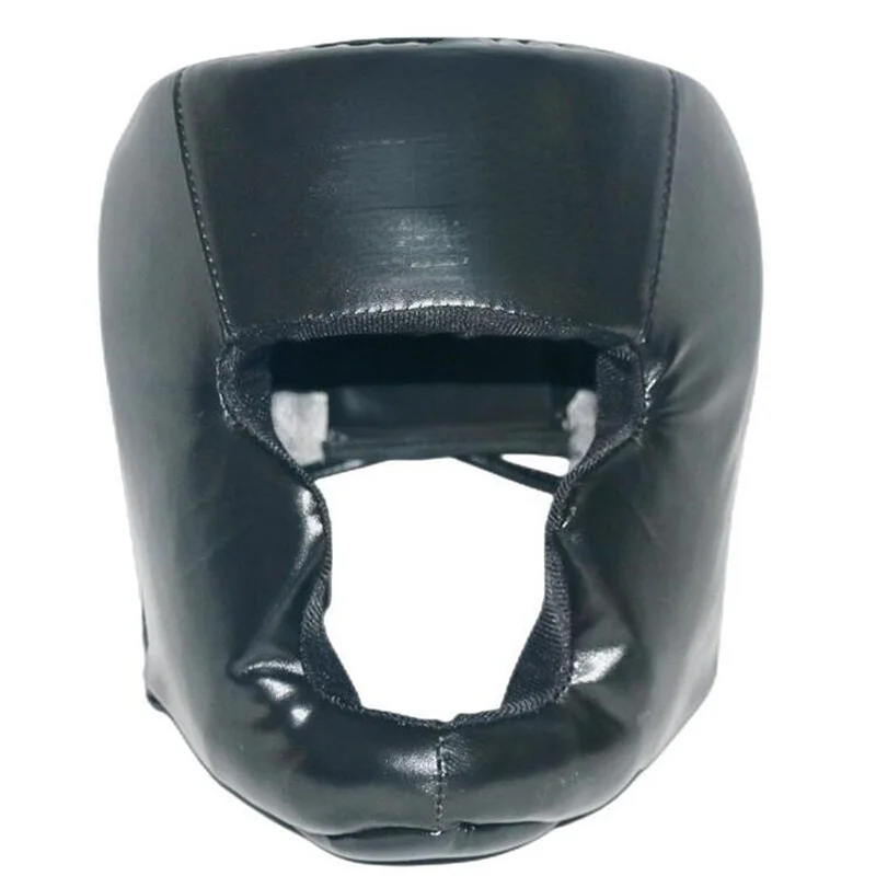 Professional Boxing Protective Helmet Taekwondo Muay Thai Training Head Full Cover PU Headgear Adult Children Boxing Equipment