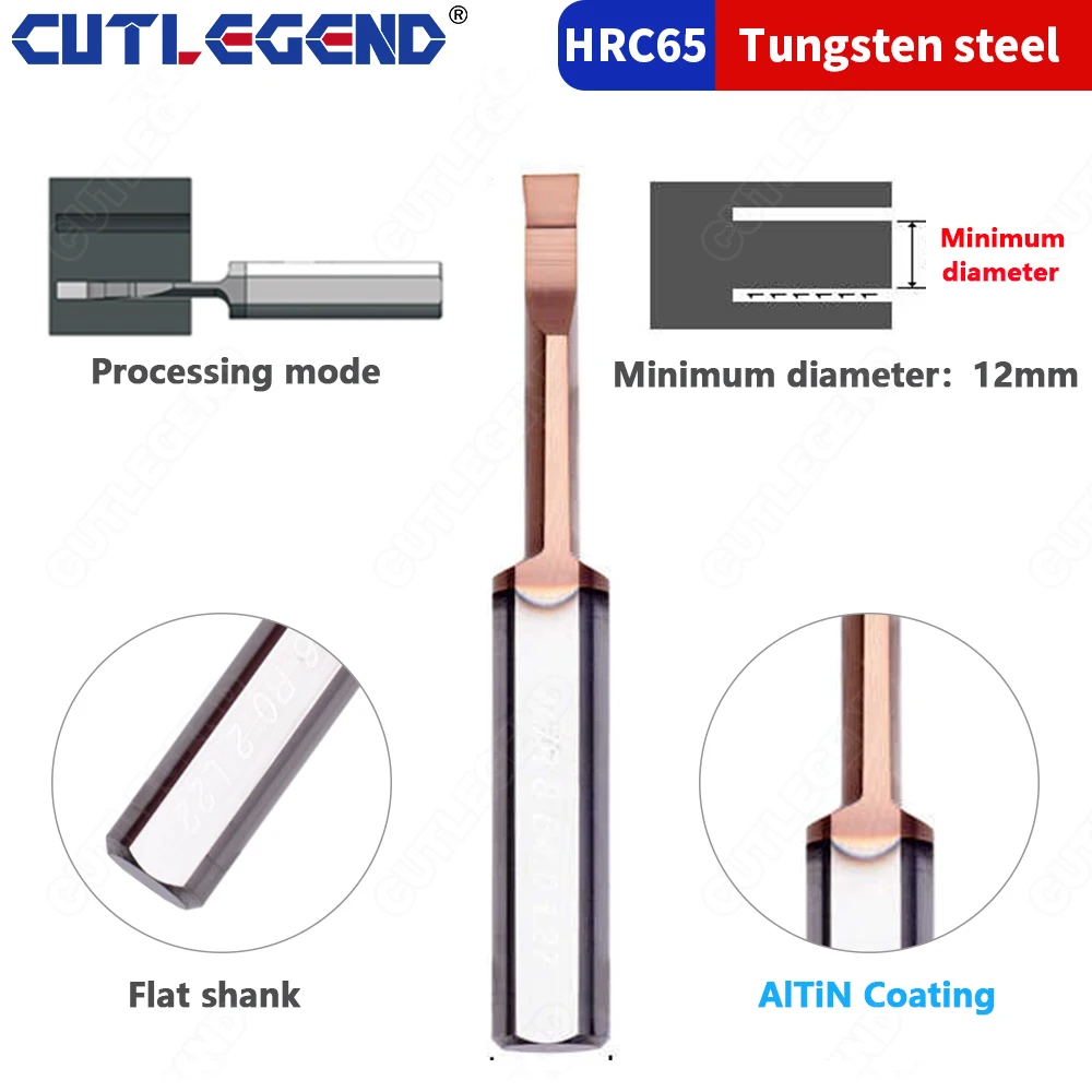 Imagem -04 - Carbide Boring Bar Mvr Miniatura Ferramenta de Turing Interna Pequeno Furo Cortador de Torno Sólido Revestido Mvr6 Mvr8 Mur8 B2.0 B2.5 b3 L22