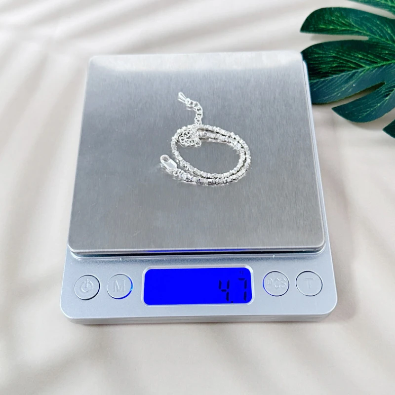 Digital Kitchen Scale LCD Display Mini Pocket Stainless Steel Jewelry Electronic Balance Weight Gold Gram 0.1-1000/2000/3000g