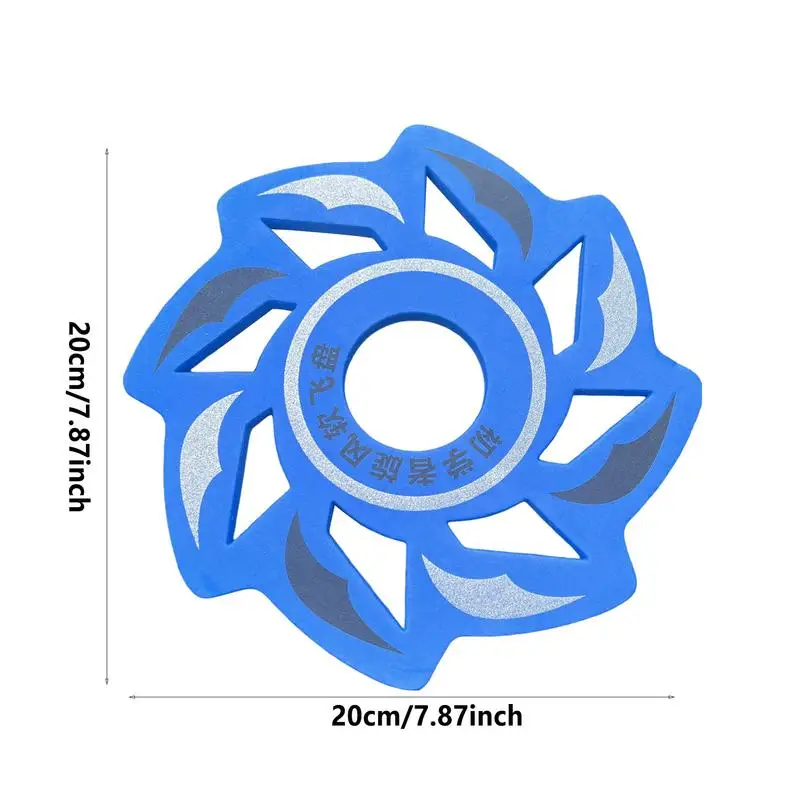 Jouet à Lancer Volant en Mousse Authentique pour Enfant, Spinner à CorresponlégitiDouce, Disque, Anneaux Volants, Attrape Rapide, Jeu de Lancer Foetal