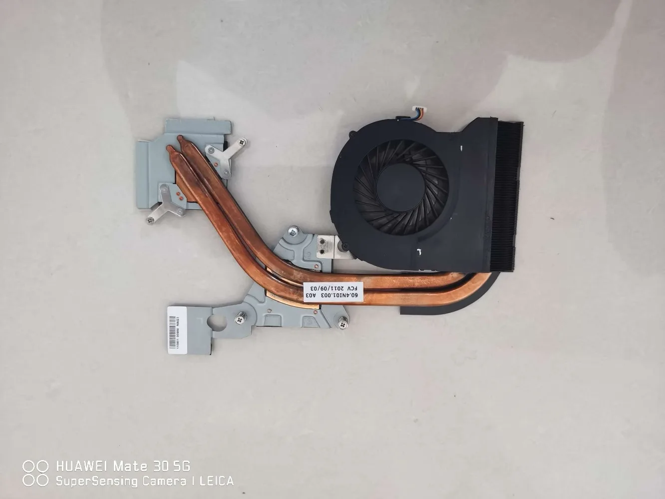 Laptop CPU Cooling Heatsink Fan Assembly 60.4NI01.003 For Acer Aspire 4743 4743G Notebook Cooler