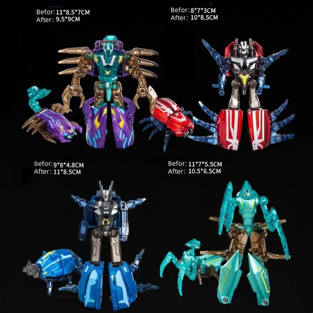 カマキリ/サソリ変形ロボット 多関節シミュレーション動物変形ロボット 教育用合金モデル変形