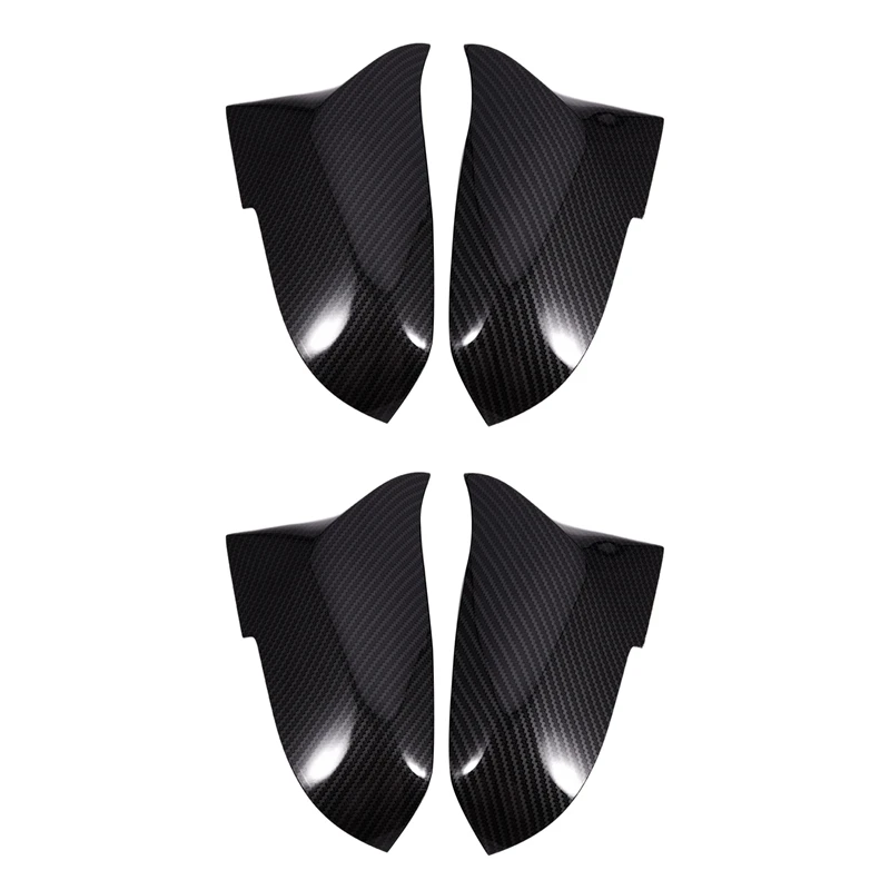 

2 Pair Carbon Fiber Car Rear View Mirror Cover Cap For Bmw F20 F22 F30 F31 F32 F33 F36 F34 F35 Side Mirror Cover Trim