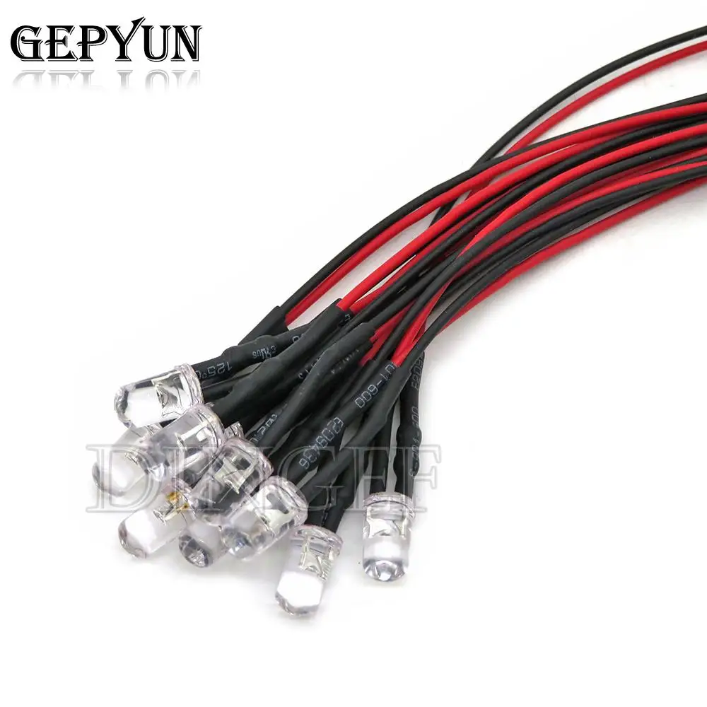 10PCS Pre Wired 5Mm…