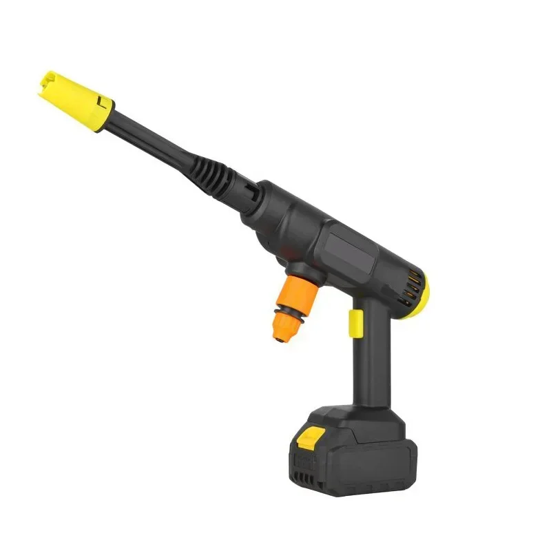 

Portable High Pressure Water Gun Cleaning Car Wash Machine Garden Watering Hose Nozzle Sprinkler Foam 48VF 68VF Big Battery