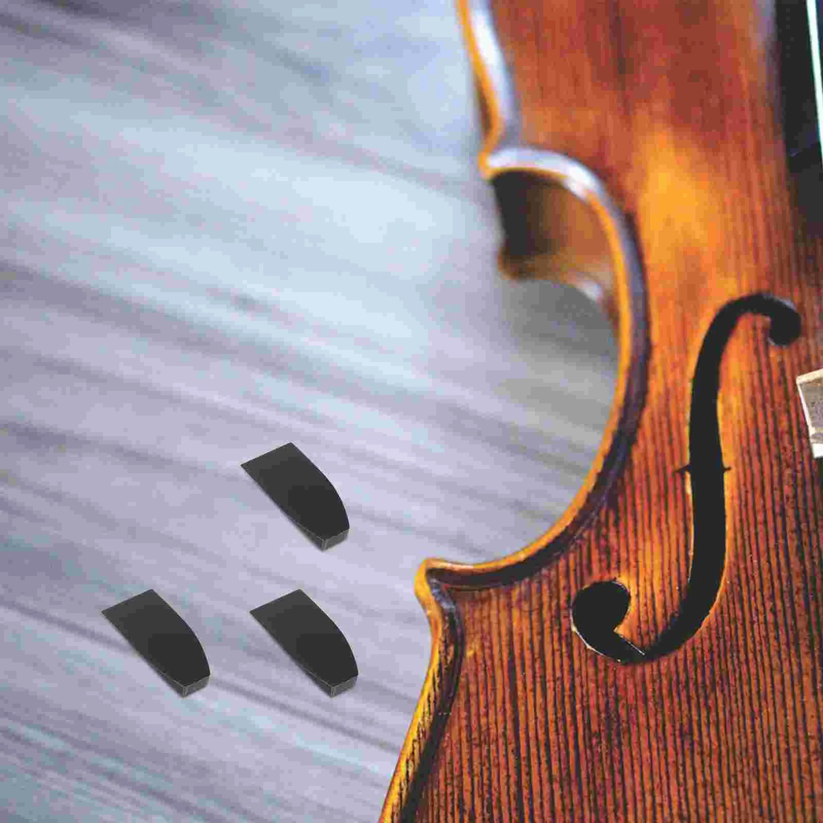 10 pezzi di copertura accessori per arco violino per cuscini parti di violoncello raccordi per viola protezione per coda di cavallo