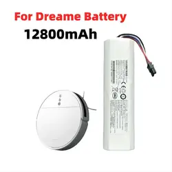 P2008-4S2P Original Battery for Dreame Robot Vacuum Mop Cleaner D9 F9 L10 L10 Pro 12800mAh Lithium-ion Battery Pack 4INR19/66-2