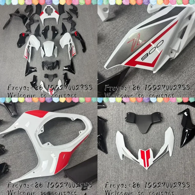 For Z900 ZR900 2020-2024 Motorcycle Fairing Panel Bodywork Frame Protector ABS Plastic Bodywork Kit
