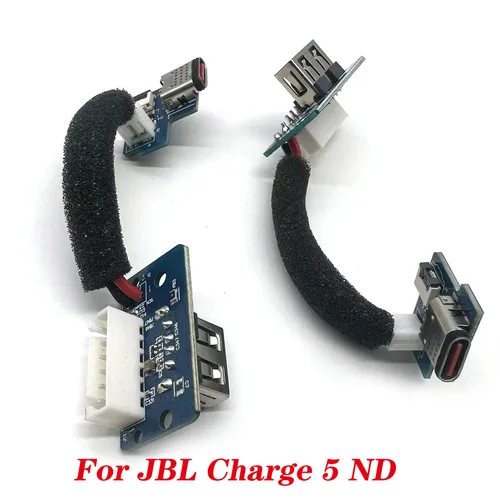 Placa de carga de puerto de carga USB tipo c Original para conector Jack de puerto de carga USB JBL Charge 5 ND