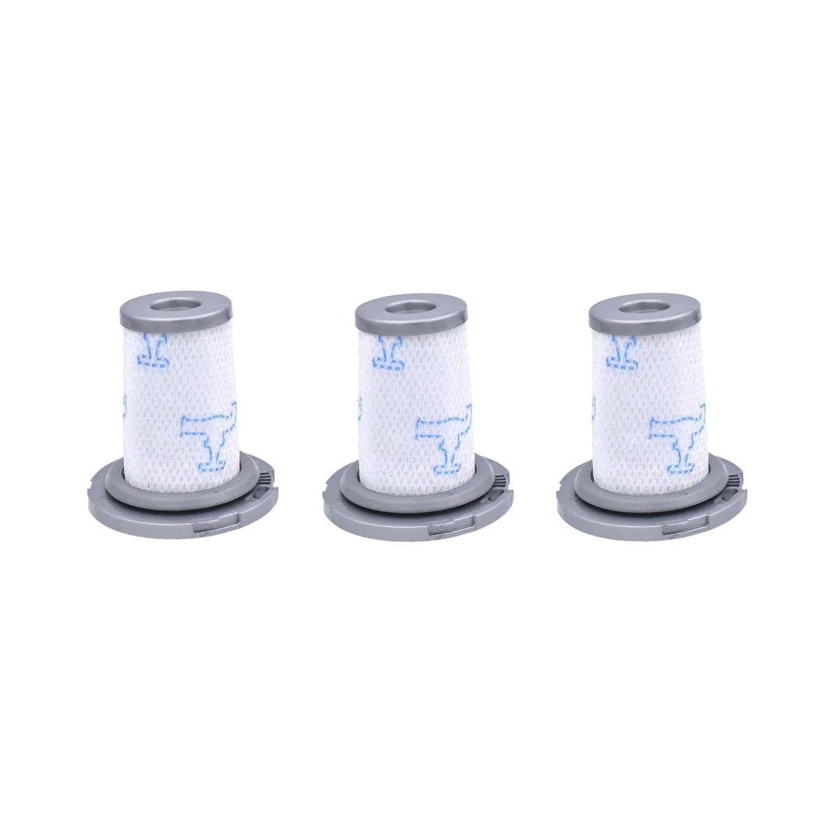3PCS ล้างทําความสะอาดได้ HEPA Filter สําหรับ XForce Flex 8.60 Rod เครื่องดูดฝุ่น RH96 RH9638 สําหรับ ZR 009006   ฟิลเตอร์