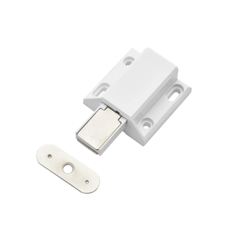 1PC Nylon Push to Open Magnetic Touch porta dell'armadio cattura ammortizzatori Stop con viti per porta singola milwauofing