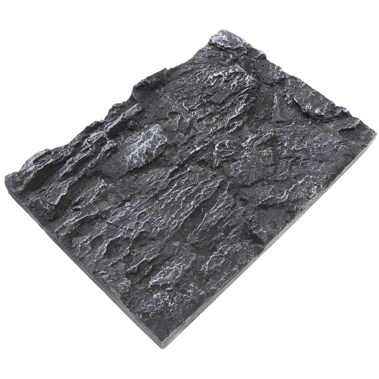 

Rock Slab Decoration Reptile Wall Accessories 3D Terrarium Background Lizard Habitat Realistic Texture Fish Tank Turtle Tank