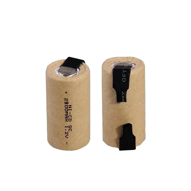 100% Original 2024 New SC 2800mah 1.2v Battery NI-CD Rechargeable Battery for Electric Screwdrivers, Electric Tools, etc