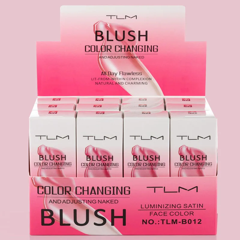 30ml TLM Vloeibare Blush Blijvende Moisturizer Magic Veranderende Natuurlijke Gezicht Blusher Waterdichte Vloeibare Foundation Gezicht Basis Make-up