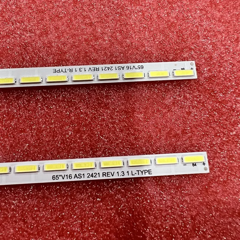 Listwa oświetleniowa LED dla TV 65UH8500 65UH8500-UA 65UH8500-CA LC650EQF(DJ)(F1)65 V16 AS1 2422 2421 R-L typ 6916L-2421A 2422A