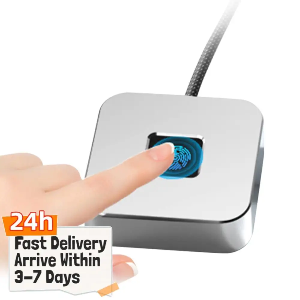 

USB-сканер отпечатков пальцев для Windows Hello, биометрический считыватель отпечатков пальцев для Windows 11/10