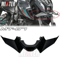 For YAMAHA MT-07 2021 2022 2023 2024 MT07 23' Motorcycle Parts Sport Downforce Naked Forntal Spoilers Aerodynamic Wing Deflector