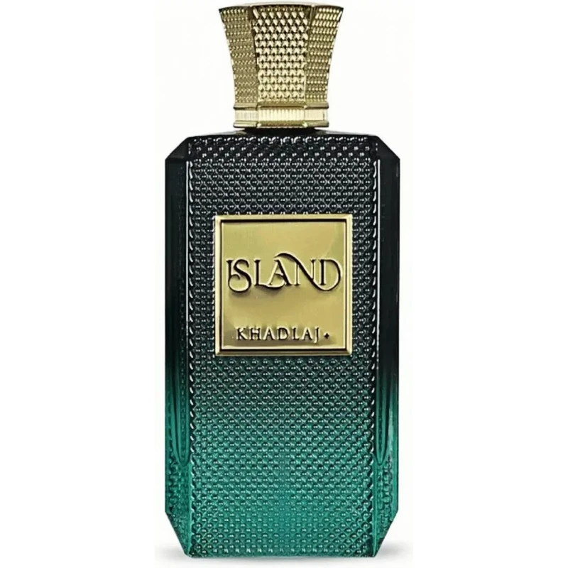 Khadlaj Island Extrait de Parfum 3,4 Unzen Unisex Fresh Tropical & Clean Scent Langanhaltendes Duftspray