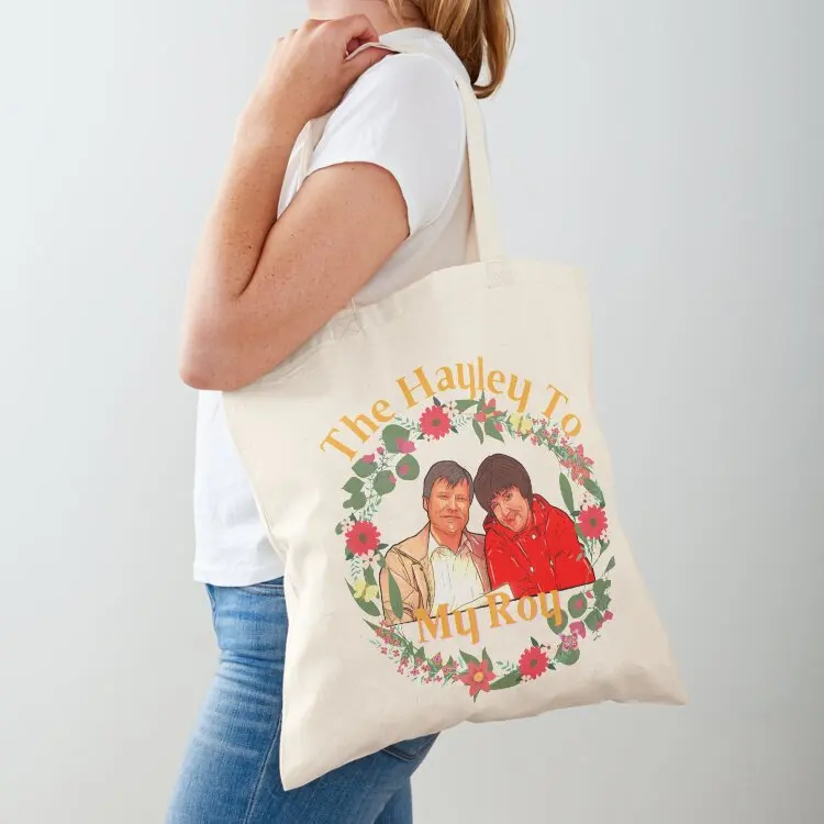 

The hayley to my roy Tote Bag Customizable tote bag bags luxury women custom canvas bag tote men's