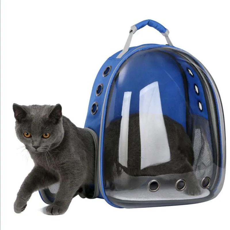 Cat Carrier Backpack Transparent Capsule Bubble Pet Backpack Pet Air Case Space Capsule Comfortable Breathable Pet Backpack