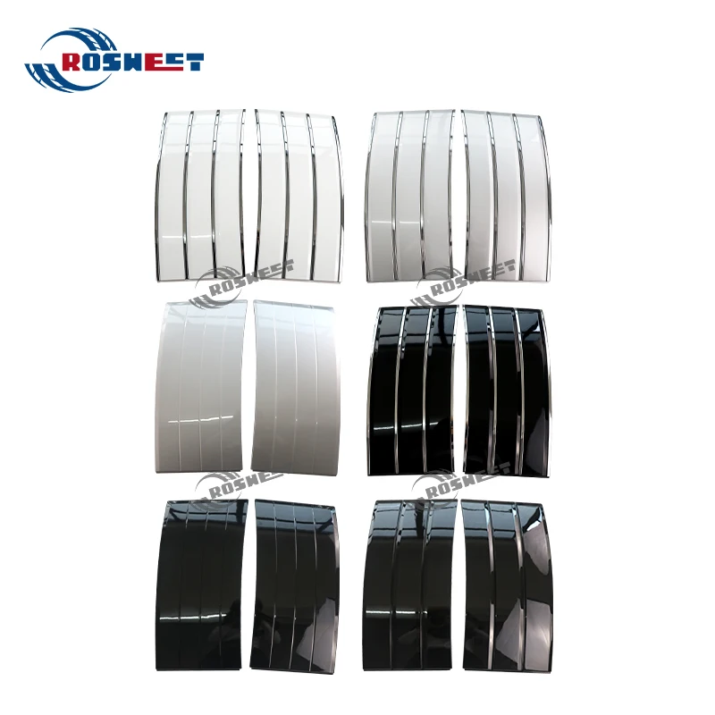 ABS Chrome Car Side Door Vent Cover Fender Air Vents Trim For Land Rover Range Rover Vogue L405 2013-2022 Year Auto Accessories