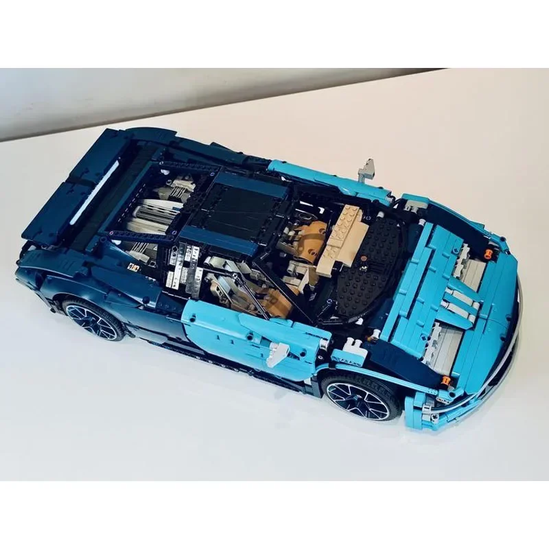 MOC-176489New clássico eb110 super carro esportivo bloco de construção de corrida model3133parts moc criativo meninos brinquedo de aniversário das crianças presente