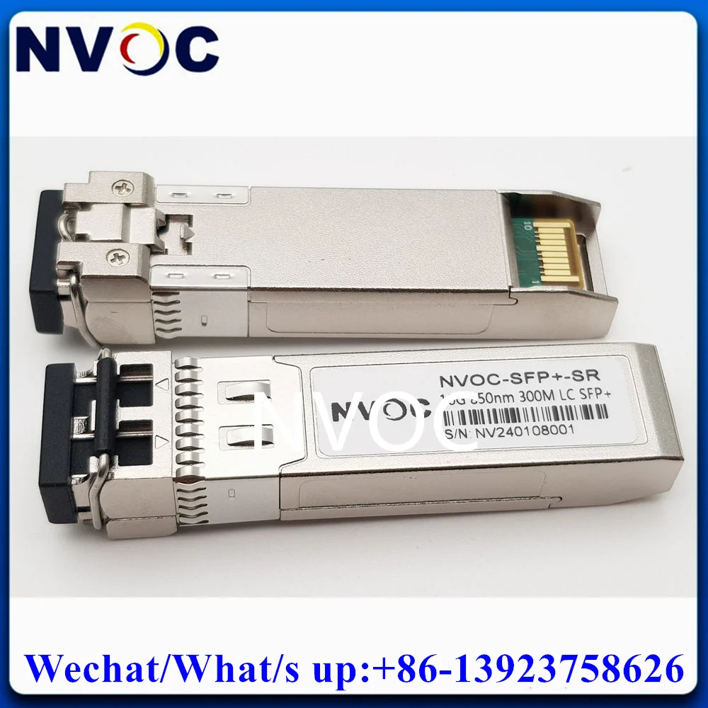 Imagem -03 - Módulo Ótico do Transceptor da Fibra s Mais 85dlc03d Sfp Mais 10g Compatível sr 850nm Multimodo 300m lc Duplo 20 Pcs