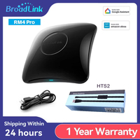 Broadlink RM4 Pro HTS2 Cable IR RF Wifi Smart Home Universal Remote For IR/RF Device TV AC Blinds Compatible Alexa Google Home