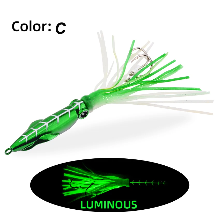 Hohe Qualität Locken Metall Kopf Octopus Rock Angeln Jigging Lure100g 250g Künstliche Köder Pesca Angeln Locken Harten köder Mit Haken – Detail 9