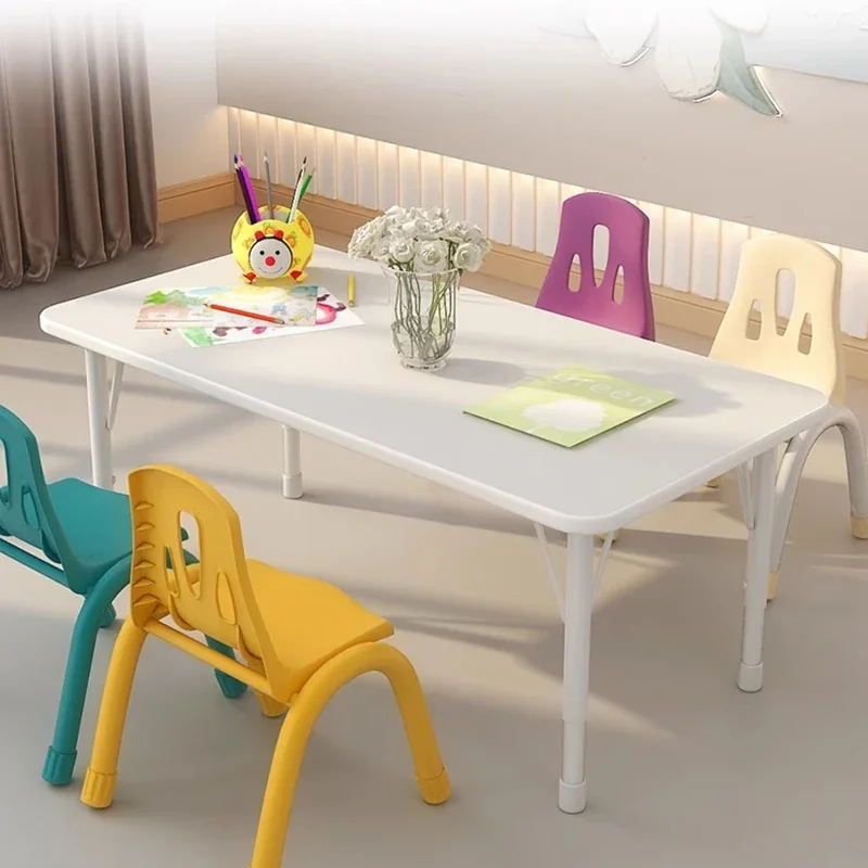 

Children Tables Childrens Furniture Classroom Table Chair Study Desk School Student Angle Adjustable Scrivania Child Set LT