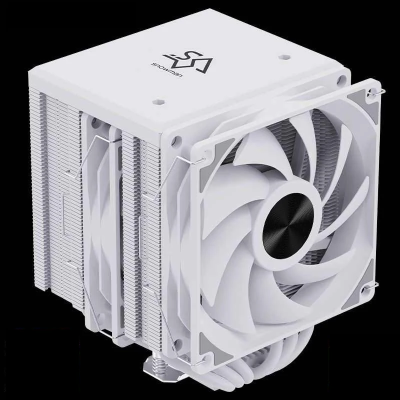 Snowman 8 Heat pipes CPU Cooler Air Radiator Tower-Type Heatsink Temperature Controlling Noise-Free For Intel&AMD Processors