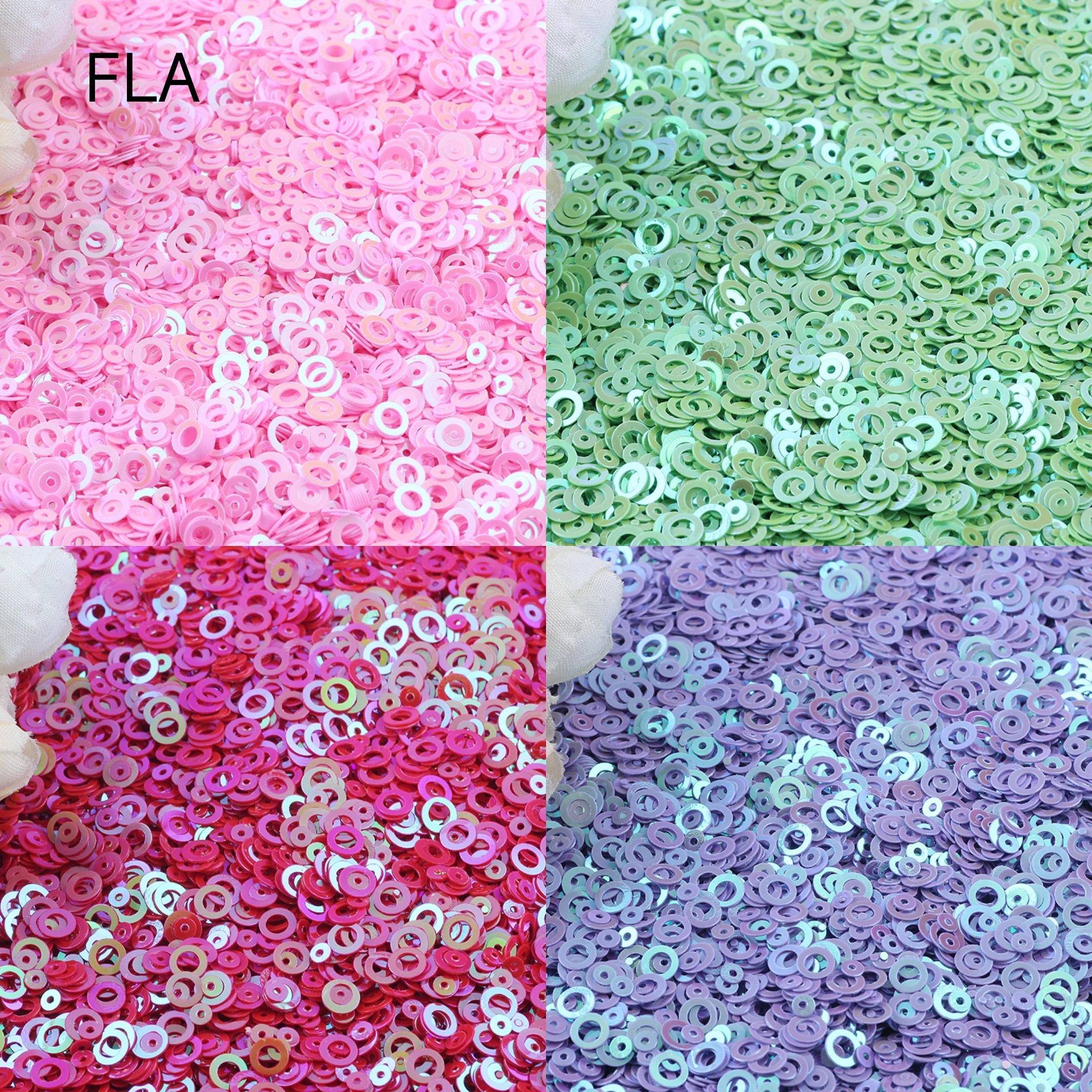 500g/Bag 5mm Sequins PVC Flat Star Loose Sequin Paillettes Sewing Craft DIY Scrapbooking Ring Nail Art Colorful Sequins