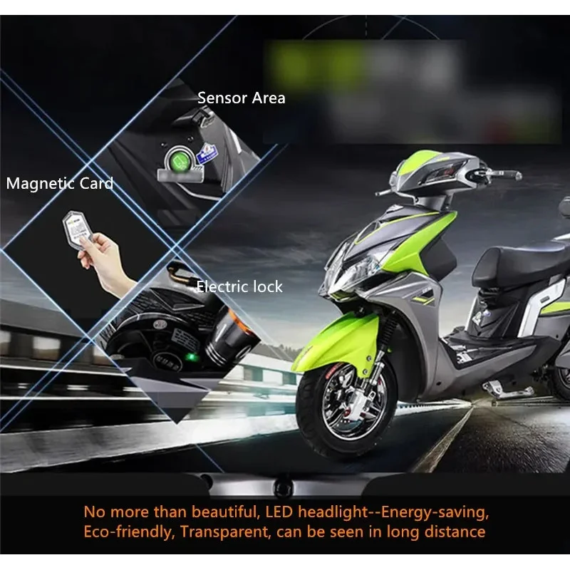 China High Speed Cheap Adult Electric Motorcycle 2000W for Sale