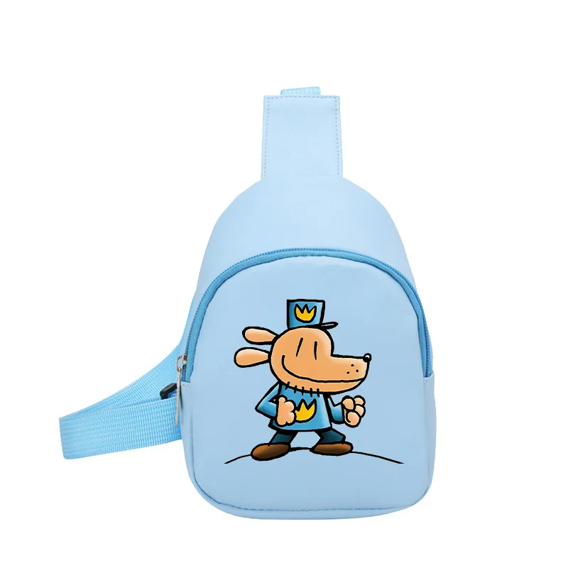 الكلب رجل صبي فتاة لطيف حقيبة صغيرة حقيبة كروسبودي الكرتون أنيمي الجرافيك المطبوعة موضة الصدر حقائب حفلة عيد ميلاد الأطفال الهدايا