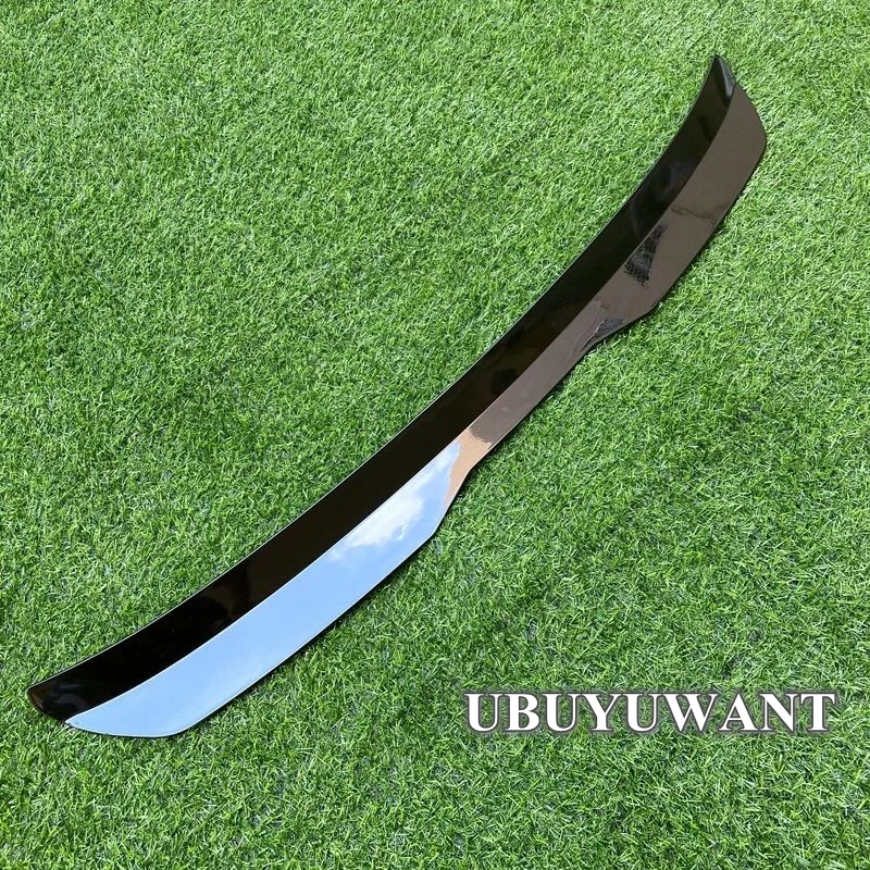 Rear Roof Lip Spoiler For Genesis GV80 2021 Window  Gloss Black ABS Plastic Hatchback SUV Car  Trunk Wing
